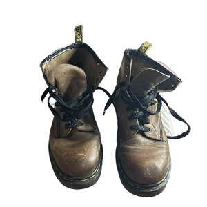 Dr. Martens 1460 Crazy Horse Gaucho 8 Eye Leather Boots